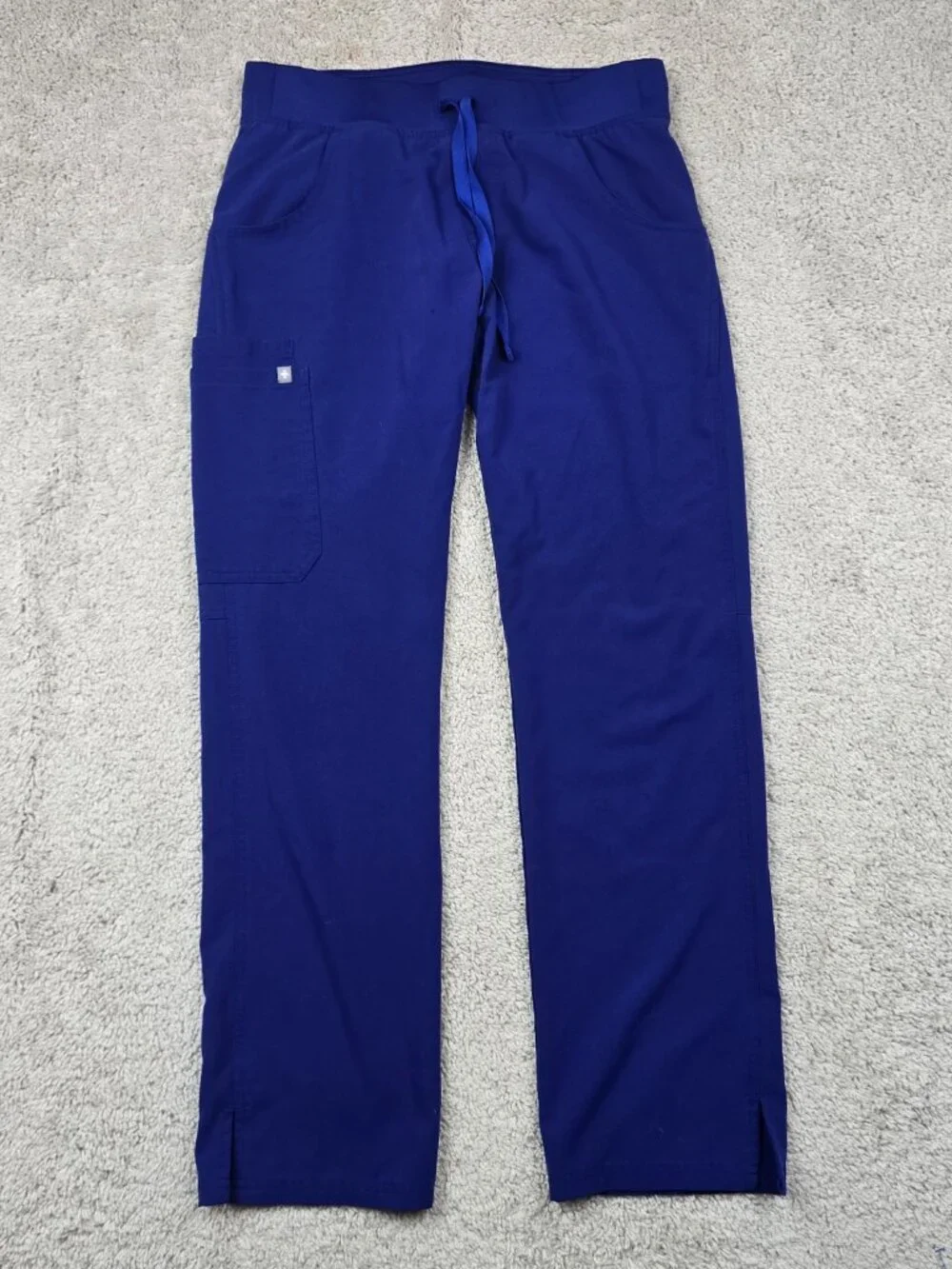 FIGS Mens Nurse Scrub  jogger Pants Blue Size Small S Drawstring USA Loose Fit